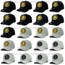 MEXICAN Hat Cap MEXICO Federal Logo State Embroidered Curved Bill Baseball Cap