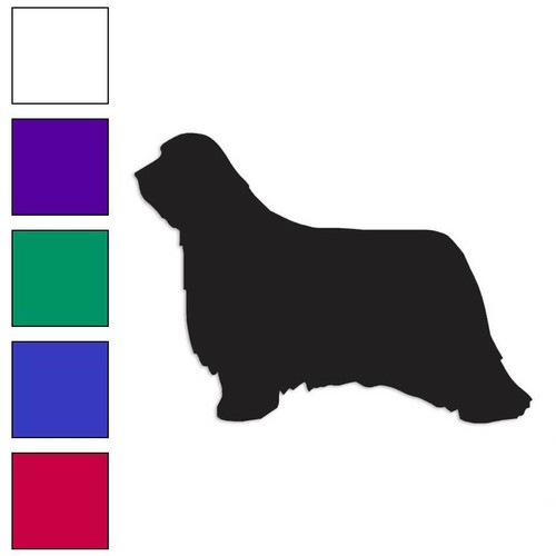 Bearded Collie Dog, Vinyl Decal Sticker, Multiple Colors & Sizes #1918