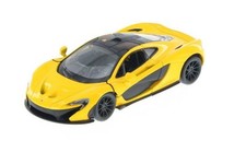 New Kinsmart 5" McLaren P1 Diecast Model Toy Car Pull Action 1:36 Yellow