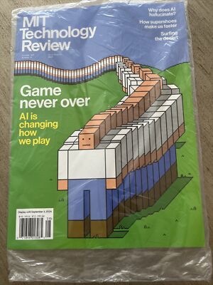 MIT TECHNOLOGY REVIEW MASSACHUSETTS INSTITUTE July August 2024 Game Never Over