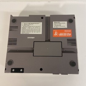 Nintendo NES-001 Console Mach Rider Game Untested N/power Cord