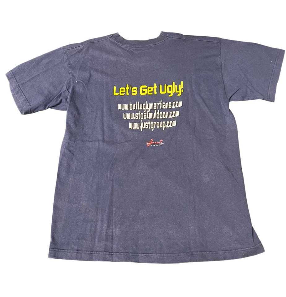 Camisa promocional vintage anos 90 Y2K gigante Nickelodeon BUTT UGLY MARTIANS desenho animado tamanho XL - Imagem 2 de 4