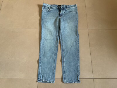 Massimo Dutti Herren Jeans Gr. 32 tapered fit mittelblau sehr guter Zustand 