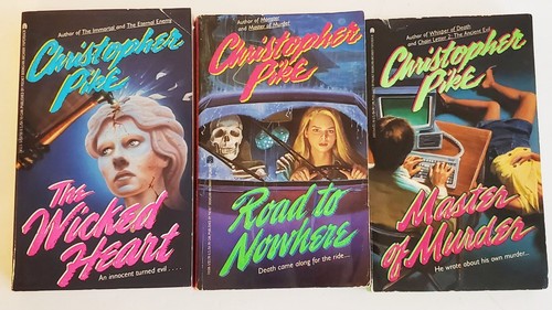 Christopher Pike Lot 3 Master Murder Wicked Heart & Road Nowhere- 1st PRINTINGS - 第 1/8 張圖片
