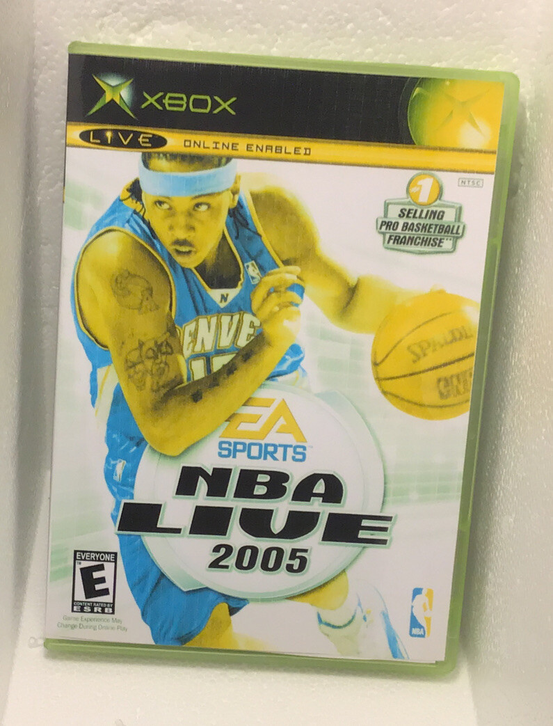 NBA Live 2005 (Microsoft Xbox, 2004) .. CLEAN TESTED WORKS