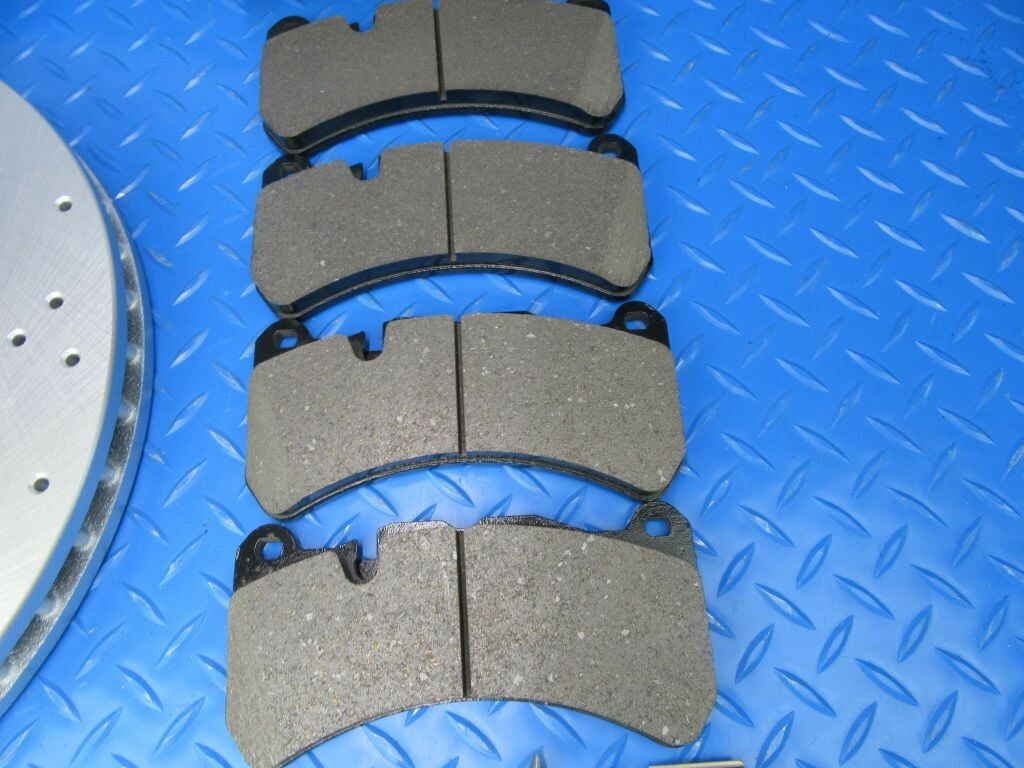 Maserati Ghibli S Sq4  front rear brake pads rotors FREE FILTER #7343 14-16