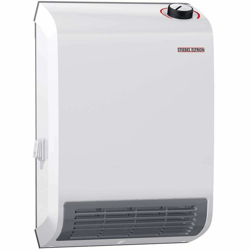 Wall-Mounted Electric Fan Heater Forced Air Thermostat AutoShut Off Plastic  120V | eBay