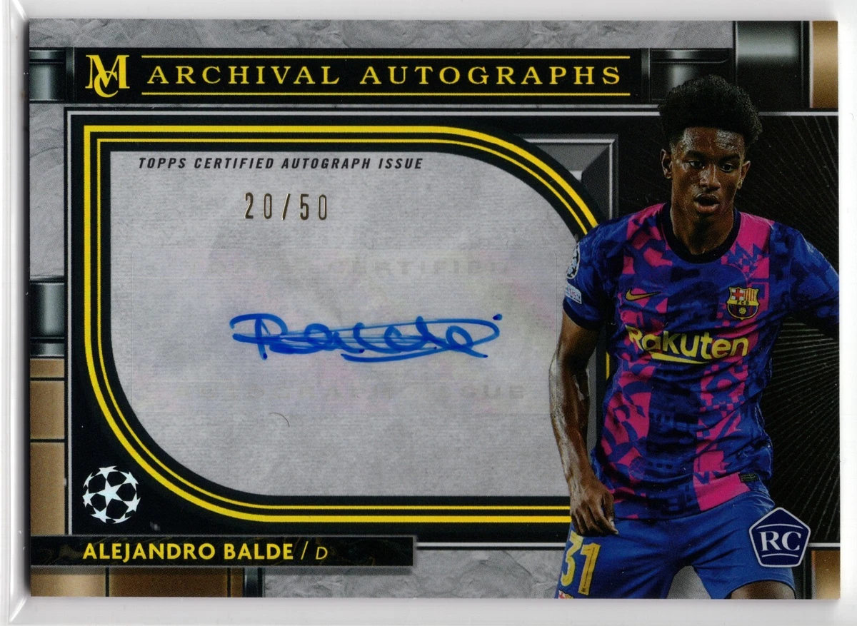 2021-22 Topps Museum Collection UCL Soccer Trading Cards for sale