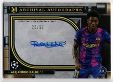 2021-22 Topps Museum Collection UEFA Champions League Soccer Cards Checklist 14
