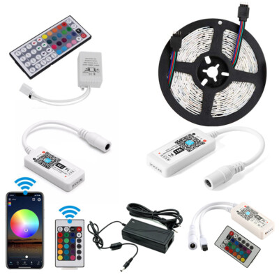 LED Stripe Streifen Zubehör 12V Netzteil 2A 3A 5A 24 44 Fernbedienung Controller