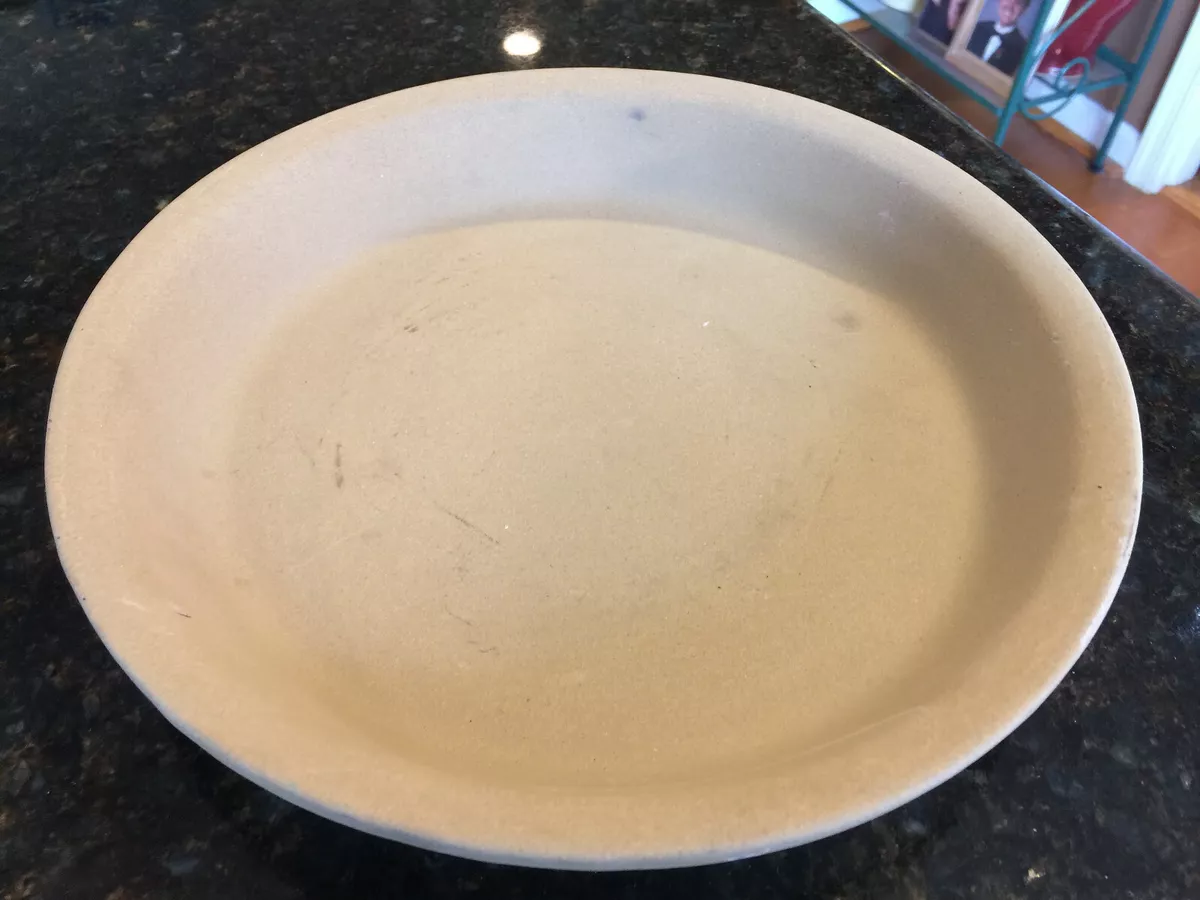 Pampered chef stoneware pie plate cheap