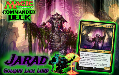 mtg jarad commander deck Jarad, Golgari Lich Lord MTG EDH Commander Deck, Golgari Fling!