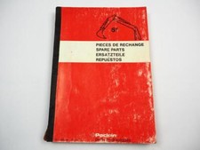 Poclain 61 Excavator Boom Excavator Boom Parts List Spare Parts List 1987