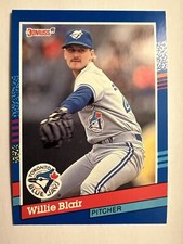 1991 Donruss #267 Willie Blair Toronto Blue Jays Baseball Card