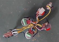 Solderless SG Wiring Harness Series/Parallel Push Pulls .022 Orange Drops 