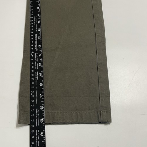 Pantalone Norse Projects uomo 30x30 verde dritto Aros chino pesante vita media twill - Foto 6 di 10