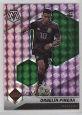 2021 Panini Mosaic FIFA Road to World Cup Purple Prizm 42/49 Orbelin Pineda 1f8v