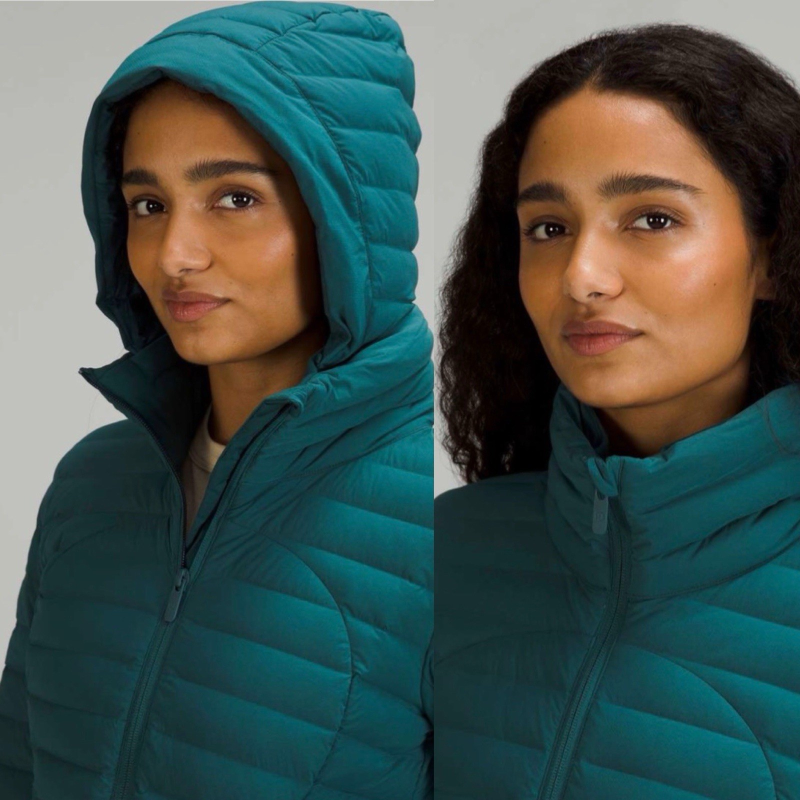 Lululemon PACK IT DOWN jacket Removable Hood GREE… - image 3