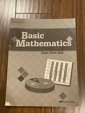 Abeka 7 Basic Mathematics Teacher Quiz/Test K...