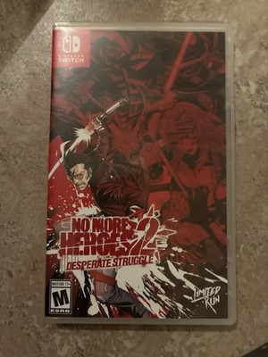 Nintendo Switch Limited Run: No More Heroes & No More Heroes 2 Manual Included