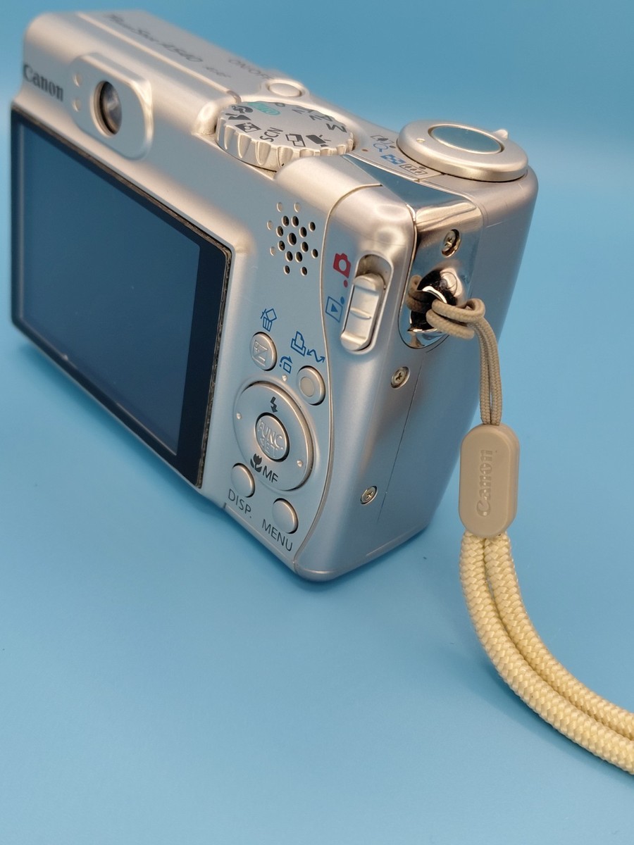 【美品】Canon PowerShot A540 Canon PowerShot A540- 6.0MP Digital Camera 4x Zoom Silver + Tested