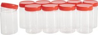 Vbs Xxl Kunststoffboxen Mit Schraubdeckel, 200 Ml, 10 StüCk
