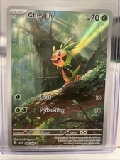 Chespin 087/086 - Mega Evolution: Chaos Rising - Pokemon TCG Illustration Rare