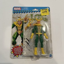 Hasbro Marvel Legends Retro Card Classic Loki 6  Figure New Sealed