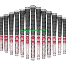 Golf Pride MCC Teams Swing Grips Standard/Midsize Core .60 Round Gray/Red New