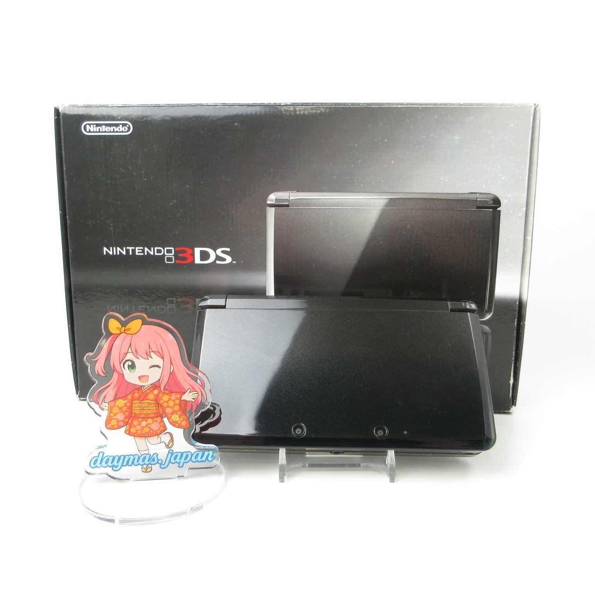 Excellent】Nintendo 3DS Cosmo Black Console Japanese Edition