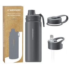 Trinkflasche Thermosflasche 500 ml Edelstahl ...