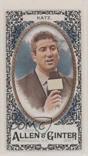 2017 Topps Allen & Ginter Mini Black Border Andy Katz #256 1s3