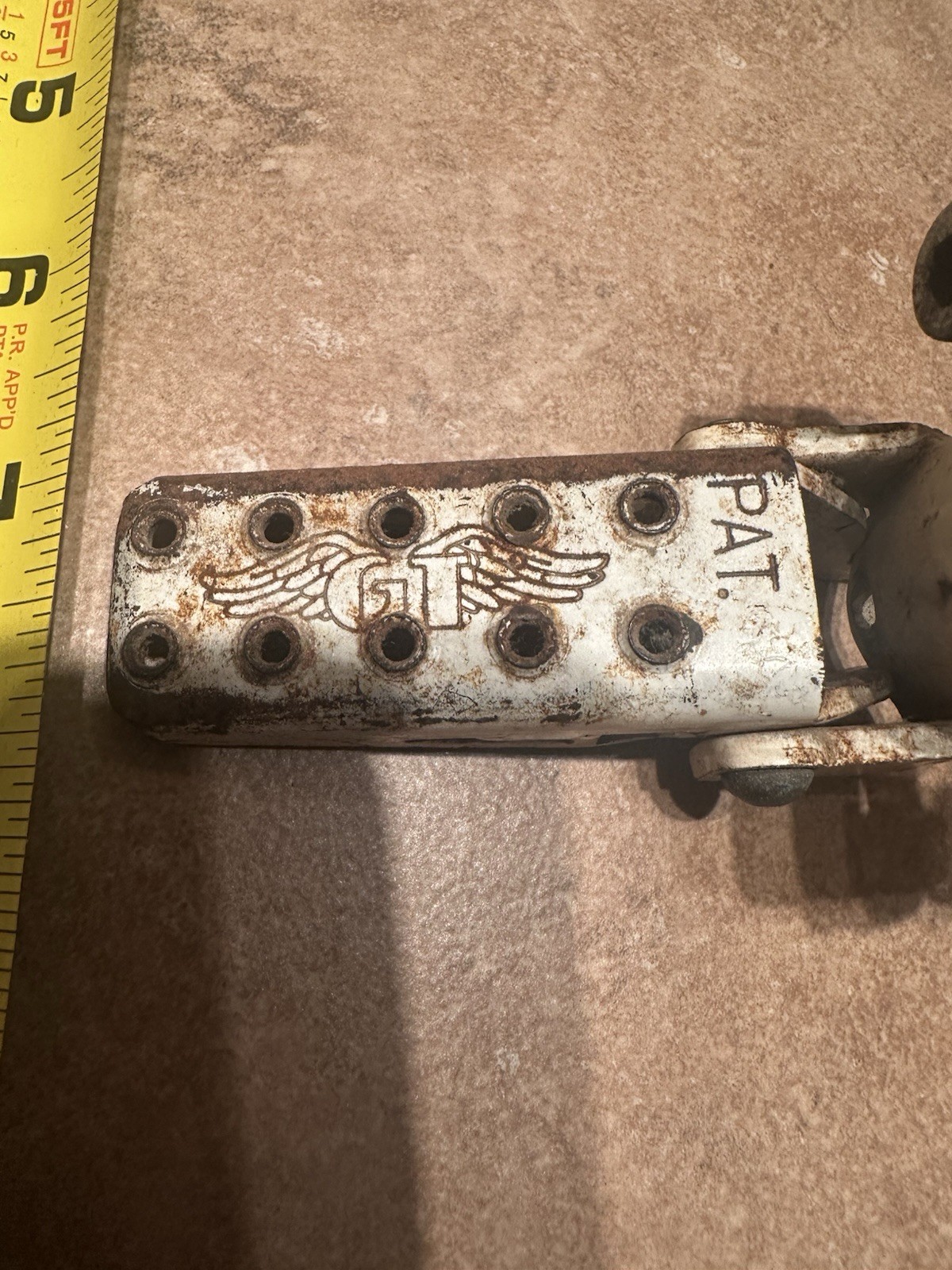 1980’s GT STAMPED (1) FORK STANDER Vintage Peg TEAM GT FREESTYLE PRO TOUR BMX GT