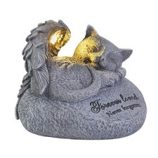 Cat Memorial Gifts for Loss of Cat,Pet Sympathy Gift,is Placed in The Outdoor...
