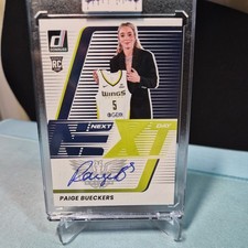 2025 Panini Donruss WNBA Paige Bueckers Next Day Auto On Card RC Rookie #5