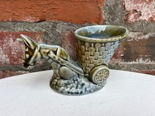 Shamrock Pottery Donkey and Cart, [Wade Ireland].