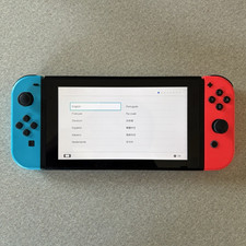 Nintendo Switch Console Dockable w/ Neon Blue/Red Joy-Con, Dock, HDMI, AC