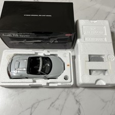 [With Box] 1/18 Scale Audi R8 Spyder Suzuka Grey Kyosho Kyosho Minicar el