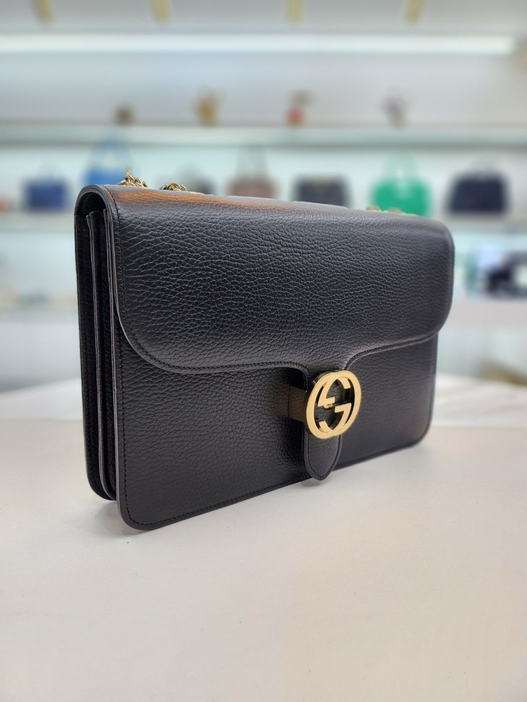 Gucci Interlocking Medium Flap Cross Shoulder Bag… - image 12