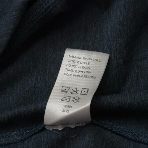 Quince Polo Shirt Mens Size S Short Sleeve Performance Stretch Blue - Picture 6 of 6