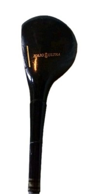 Vintage Walter Hagen Strata-Bloc Haig Ultra 1 Wood RH Step Regular Steel