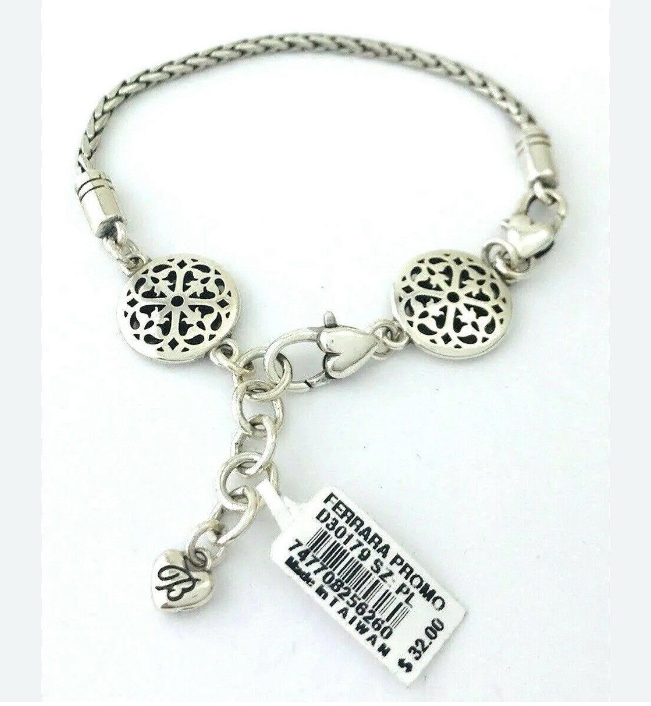 Brighton Ferrara Starter Charm Bracelet New Jewelry D30179 $32