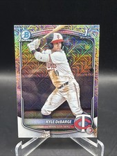 Kyle DeBarge 2025 Bowman Chrome Mega Box Mojo Refractor #BCP-139 - Twins
