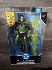 DC McFarlane Multiverse Green Lantern Hal Jordan Gold Label 7 Parallax Figure