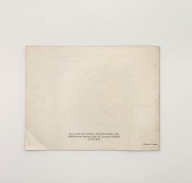 The Bugs Bunny Crazy Castle Nintendo NES Instruction Manual Booklet ONLY