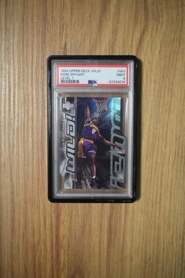 Upper Deck Wild! 1999-00 Kobe Bryant #W1 Level 1 /100 PSA 9 Basketball