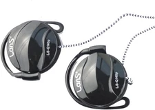 NewSilkRoad Sports Ear Hook Padded Stereo Over The Headphones Black 