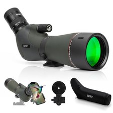 Gosky 20-60x80 Spotting Scope with Phone Adapter, Dual Focusing Waterproof Sp...