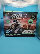 2018 Discovery Kids Mindblown STEM 12-in-1 Solar Robot Creation 190-Piece Kit