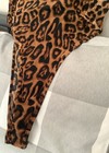 Animal Print Hi-Cut Thong Cotton-Feel Teddie/Bodysuit, size 12-14. — photo 4